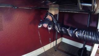 Milking Table Vibrator Edging HUGE Cumshot
