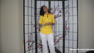 Desperate Indian Secretary wants to Fuck Boss POV in Tamil/English