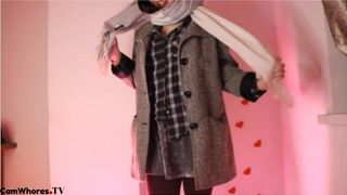 Sweet aria sensual striptease