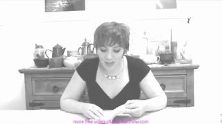 Charlie Women Orgasm under Table