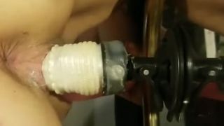 Riding my Mirrior Mounted Dildo Deep Inside!!!