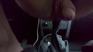 First Time Sex with Gearshift: Guy Anal Car Fuck Quickie