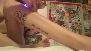 Spy on me Shaving - NadyaEve