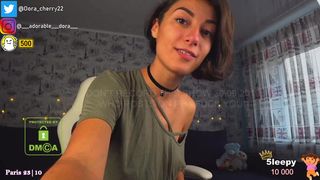 Dora_cherry webcam show 2019-09-30 14_01_05