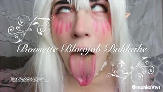 Boosette Booette Blowjob Bukkake Trailer Luigi