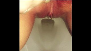 CherrySoda: Bathroom Break - I Masturbate & Toy myself on Toilet. very Wet!