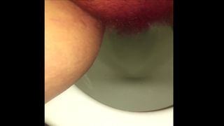 CherrySoda: Bathroom Break - I Masturbate & Toy myself on Toilet. very Wet!
