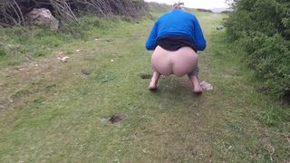 Pissing Outdoor Public Secret Young Blond Teen