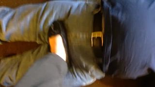 Cock Trampled by two Dommes CBT Femdom Foot Fetish Lizlovejoy.manyvids.com
