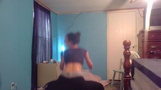 Farrah Valentine Working out