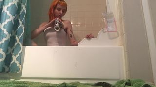 Spanks with Wet Tee- NadyaEve