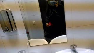 handjob in the toilet