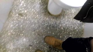 handjob in the toilet