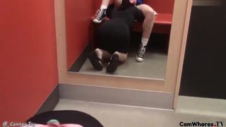 connerjay & sexy_aymee - dressing room in private