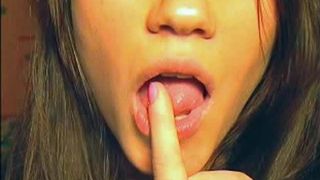 LovelyKittie dildo blowjob