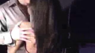 Mindy Vega BG on a pool table