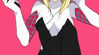 柚木 Yuzuki Spider Gwen Cosplay