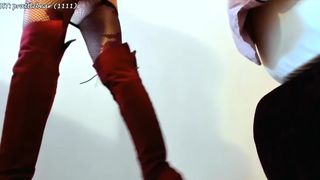 xJoannaBearX  in pantyhose hot ass clap show