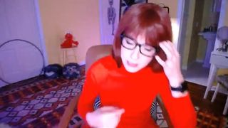 yarrow shows tits dressed as thelma