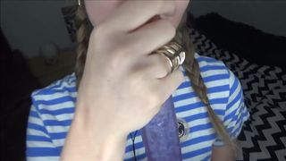 Black Lipstick Handjob