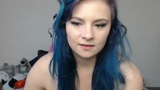 Kittiesauce / Asiri_Stone Creamy Dildo Cumshow