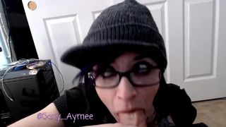 Sexy_aymee blowjob cum in mouth recording