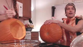 cookinbaconnaked, couple, oral