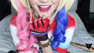 catjira harley quinn punished by multiple orgasm 2