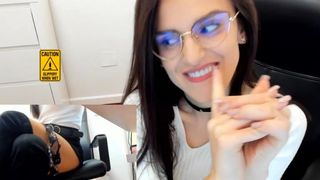 EllaLicious Wh4thefuck EllaL_ Naughty in Office 6
