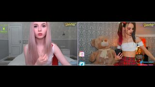 sexy teen nurse VS sexy teen schoolgirl harley quinn