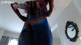 caitiecroft sexy spider woman costume