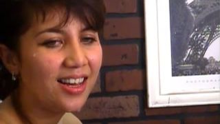 hot fuck cum on sweety face