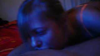 Blacklight Blowjob