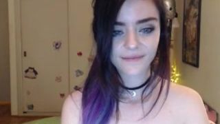 Ashe Maree MFC live dildo blowjob 2