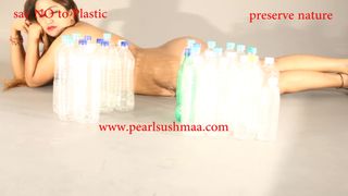 Pearl Sushmaa Model Say No To Plastic