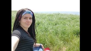 cum tribute Angela's sexy face and tiny boobs