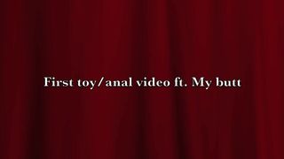 Ashe_Maree - First Anal Toy
