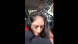 Young indian girl sucks dick