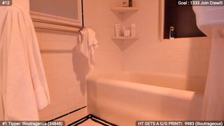 Carmen - Bath Cumshow with Njoy [2/2]