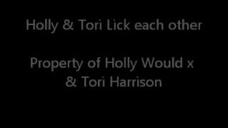 HollyWould & Tori Licking Each Other Out