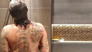 Christy Mack Shower fun