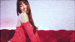 Laura Laine - red lingerie Studio66