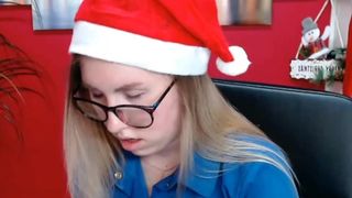 While visions of sugar-plums danced in her head