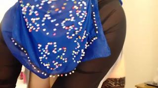 Muslim Minee niqab Boobsplay sqiurt part.1