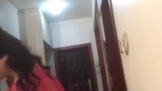 Asian Camgirl Teen fucks delivery guy