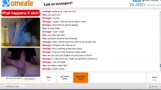 omegle best chat conversation ever with cum, 100% real