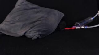 sexy blondy strokes huge cock