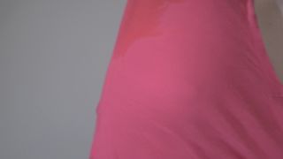 Unknown Model shows off hairy sweaty armpits and sweat