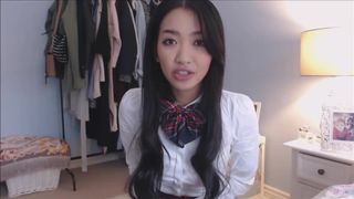 MissReinaT ⑨ school girl tease