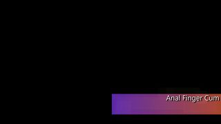 LizRose Anal Finger Cum